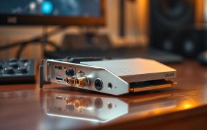 a enables the computer to drive the speaker system