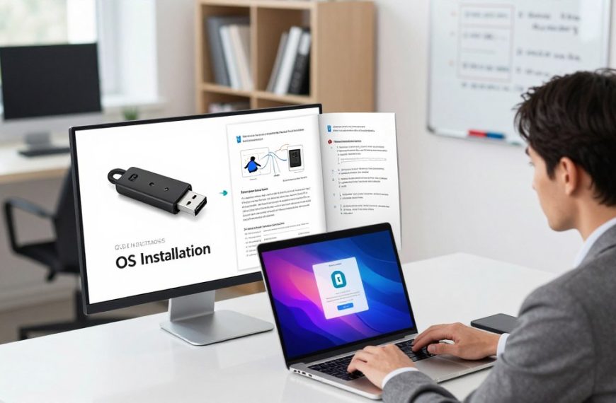 how to change a computer operating system