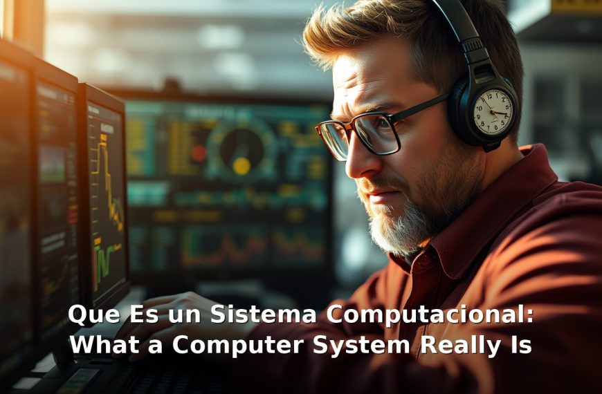 Que Es un Sistema Computacional: What a Computer System&hellip;